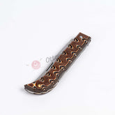 Werzalit Handle Liner Lock Folding Pocket Knife (2)